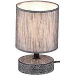 LED Tafellamp - Trion Maria - E14 Fitting - Rond - Mat Grijs, Huis en Inrichting, Verzenden, Nieuw