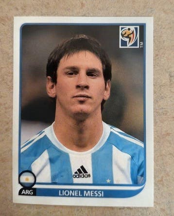2010 Panini Lionel Messi, Cristiano Ronaldo Empty album +