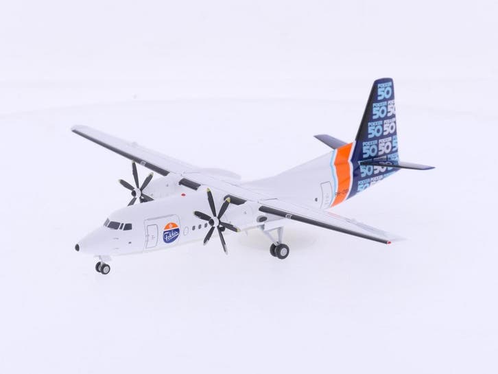 Schaal 1:200 JC Wings LH2216 Fokker 50 House Color Reg...., Hobby & Loisirs créatifs, Modélisme | Avions & Hélicoptères, Enlèvement ou Envoi