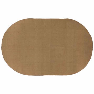 vidaXL Gebied Tapijt Naturel 205 x 305 cm Jute, Verzenden