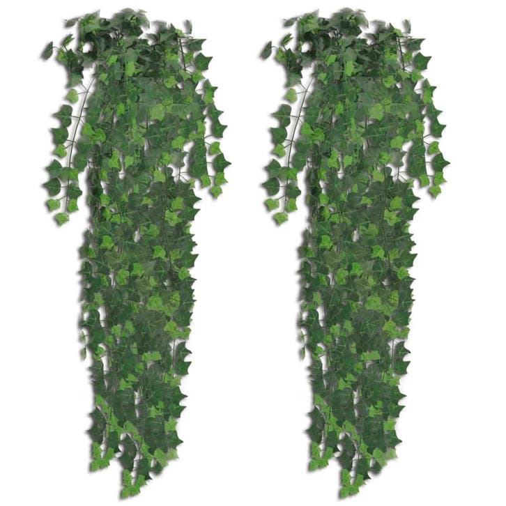 vidaXL Kunstplanten 2 st klimop 90 cm groen, Maison & Meubles, Accessoires pour la Maison | Plantes & Fleurs artificielles, Envoi