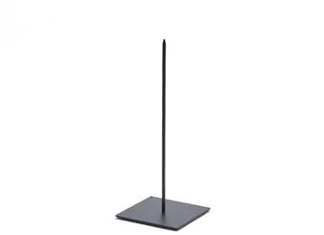 Metaalstaander metalen pin standaard solid klein zwart, Nieuw