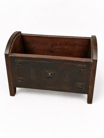 Coffre de rangement - Fer forgé, Chêne - Gothique / Médiéval