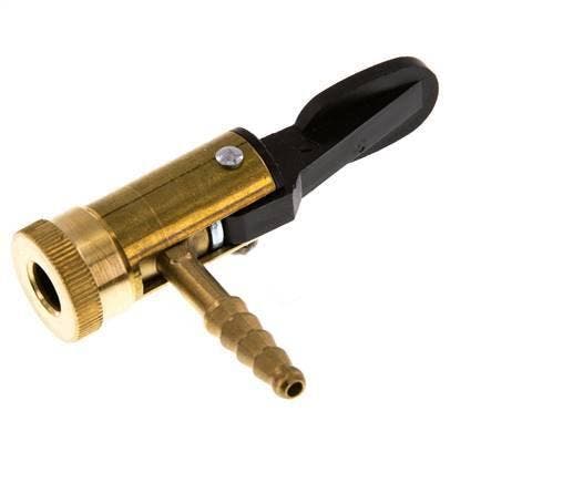 Bouchon à levier Raccords à vis pour tuyau de 6 mm, Doe-het-zelf en Bouw, Ventilatie en Afzuiging, Verzenden