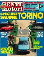 1984 GENTE MOTORI MAGAZINE 11 ITALIAANS, Ophalen of Verzenden