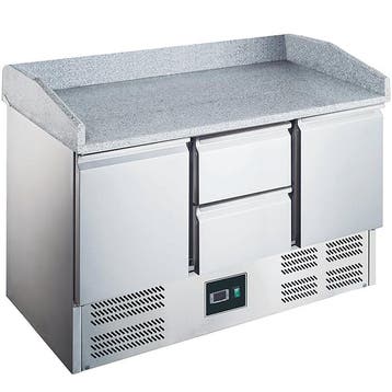 SARO Pizzawerkbank met glasvitrine - ES 903 PZ 2/2, Zakelijke goederen, Verzenden, Nieuw in verpakking, Koelen en Vriezen