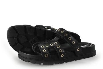 Guess Slippers in maat 40 Zwart, Vêtements | Femmes, Verzenden, Slippers