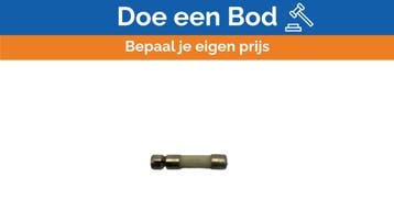 Bieden: Glass fuse 5x25mm Slow-blow 1A - F5X25T1A - Set of, Ophalen of Verzenden, Nieuw