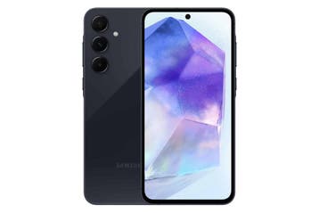 Samsung Galaxy A55 5G 128GB Donkerblauw met GARANTIE & ve..., Télécoms, Téléphonie mobile | Samsung, Ophalen of Verzenden