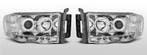 Koplampen Angel Eyes | Dodge Ram 2002-2006 | chroom, Verzenden