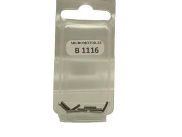 Micromotor adapter B1116 1,1 mm --> 1,6 mm x 8 mm 10 Pcs, Verzenden, Overige typen