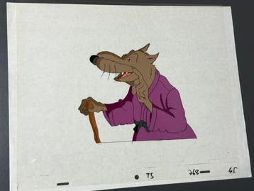 Murakami-Wolf-Swenson - Originele animatiecel van Splinter -, Nieuw in verpakking