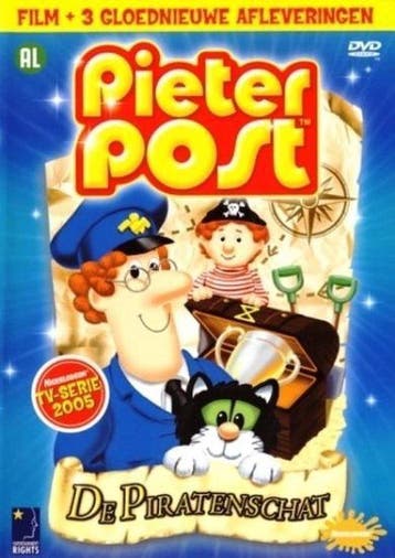 Pieter post de piratenschat (dvd tweedehands film), Ophalen of Verzenden, Nieuw in verpakking