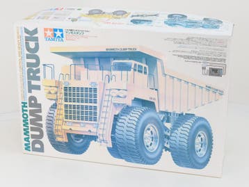 Schaal 1:20 Tamiya 58268 Mammut EM-120 Dump Truck / Mulde..., Ophalen of Verzenden, Gebruikt
