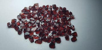 Topkwaliteit facetgeslepen rhodolietgarnet Ruw- 45 g - (124)