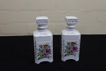 Bouteille de parfum (2) - Faïence - carafes à liqueur