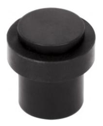 Deurstop BASIC LB10 Mat Zwart, Ophalen of Verzenden, Nieuw