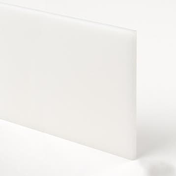Acrylaat (PMMA) basisplaat (opaalwit, 50x30 cm, 8 mm dik), Verzenden, Nieuw