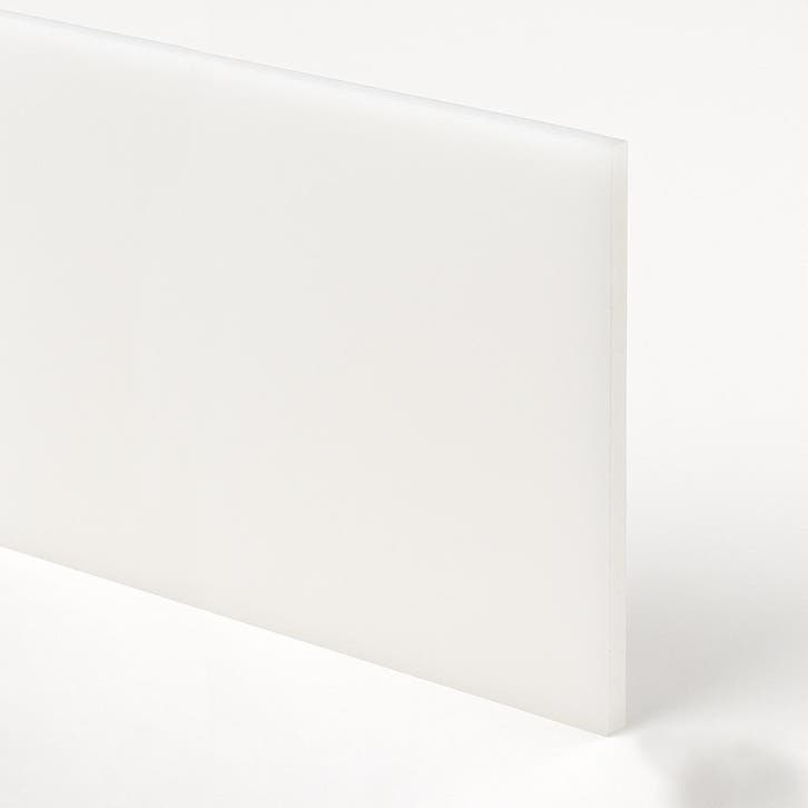 Acrylaat (PMMA) basisplaat (opaalwit, 50x30 cm, 8 mm dik), Doe-het-zelf en Bouw, Gereedschap | Overige machines, Nieuw, Verzenden