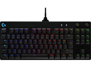Logitech -  Gaming Toetsenbord Pro Rvb Azerty Zwart, Verzenden, Logitech, Bedraad, Nieuw