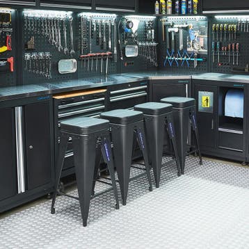 Datona Werkplaatskruk - 4 stuks - Datona - Zwart, Ophalen of Verzenden, Nieuw