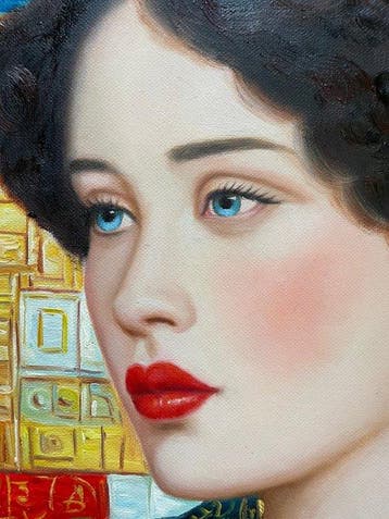 Andrea Fregi (1971) - Oro dietro lo sguardo