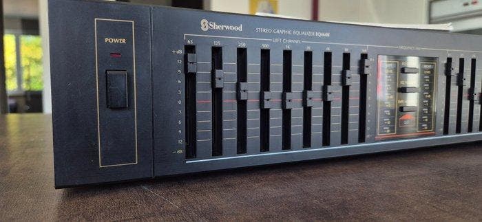 Sherwood - EQ460B Stereo grafische equalizer, TV, Hi-fi & Vidéo, Radios