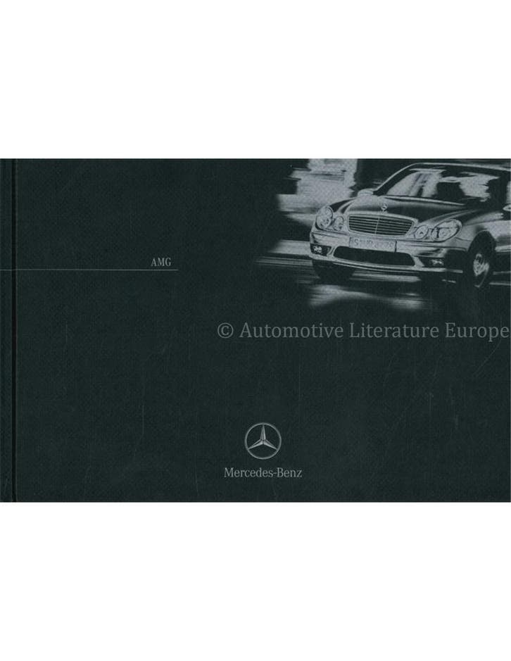 2004 MERCEDES BENZ AMG PROGRAMMA BROCHURE DUITS, Boeken, Auto's | Folders en Tijdschriften