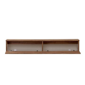 Evila TV-meubel - Houtkleurig - Nieuw/Ongebruikt -, Verzenden, 150 tot 200 cm, Nieuw, Scandinavisch