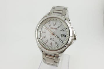 Seiko - Solar - Zonder minimumprijs - V157-0AB0 - Heren -, Bijoux, Sacs & Beauté