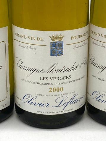2000 Olivier Leflaive Les Vergers - Chassagne-Montrachet, Verzamelen, Nieuw