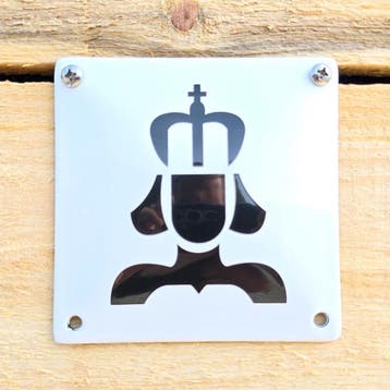 WC bord Koningin, Verzenden