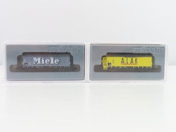 Märklin Z - 80327/80329 - Modeltrein goederenwagon (2) - 2x, Nieuw