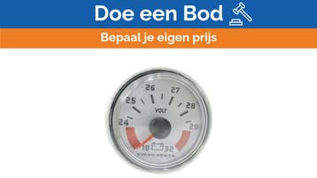 Bieden: Volvo Penta Voltmeter white 18-32V - 874925, Ophalen of Verzenden, Nieuw