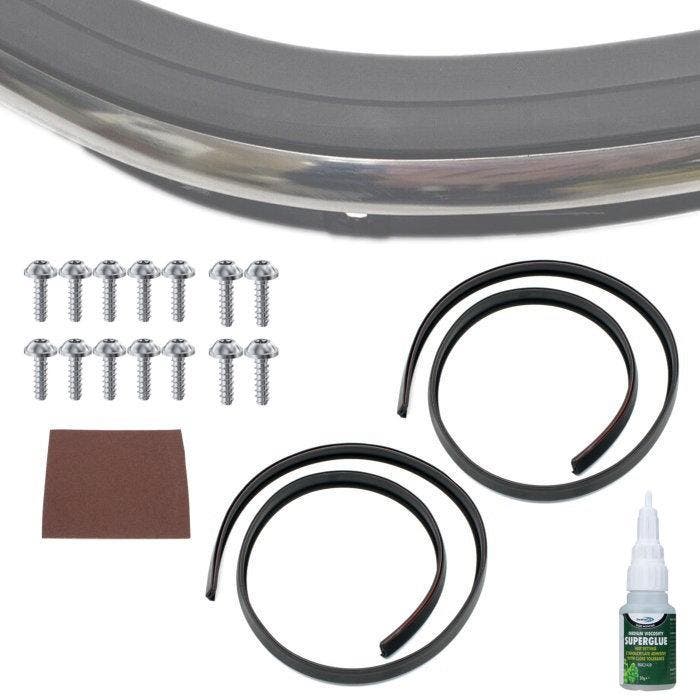 Mini Cabrio Cooper R52 R57 Sierlijst Rubber Reparatie Kit, Auto-onderdelen, Carrosserie, Nieuw, Verzenden