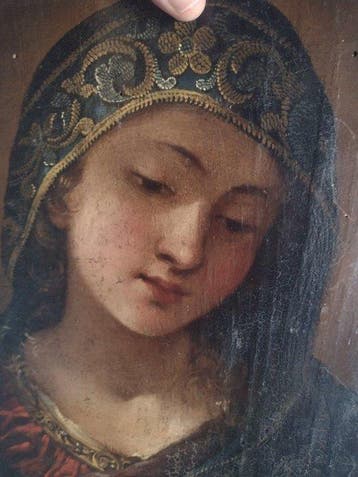 Franse school (XVII) - Virgin, Antiek en Kunst