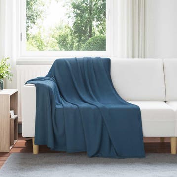 vidaXL Dekentjes 24 st Marineblauw 200 x 150 cm 10.08 kg, Verzenden, Nieuw