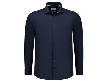 Boston Brothers BBO34F110 - Wide Spread Overhemd - Slim Fit, Verzenden, Nieuw