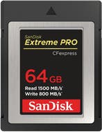 SanDisk CF Express Extreme Pro 64GB 1500 / 800MB/s type B, Ophalen of Verzenden
