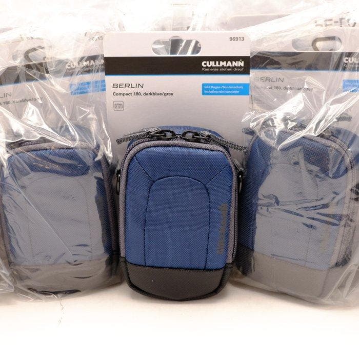 Cullmann Berlin Compact 180 Dark Blue Camera Bag ( 25 stuks), Audio, Tv en Foto, Fotocamera's Digitaal