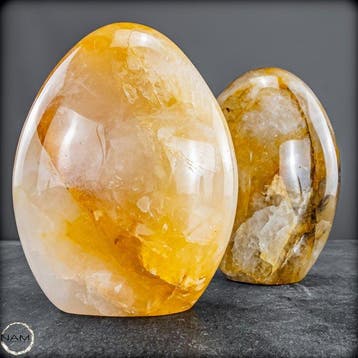 Natuurlijke Golden Healer Kwarts Vrijvormen Set –