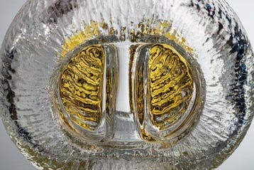 Walther Glas, Bad Driburg - Bocal - Objet en verre « Lemon