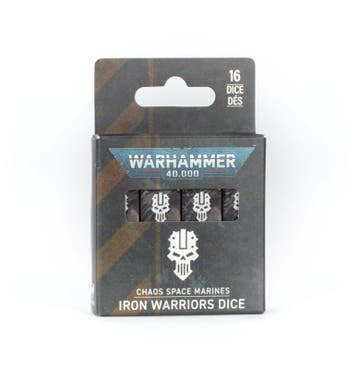 Iron Warriors Dice (Warhammer nieuw), Ophalen of Verzenden, Nieuw