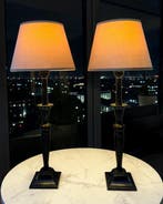 Lampe de table (2) - Veilleuses anglaises luxueuses - 58 cm, Antiek en Kunst