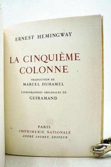 Ernest Hemingway / Guiramand - Paradis Perdu et autres