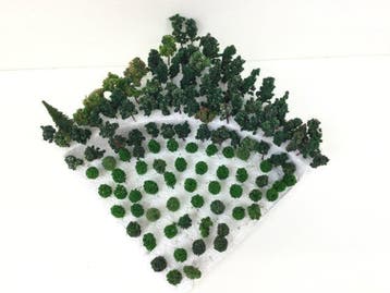 bomen Z - Décor de train miniature (120) - Une belle, Nieuw