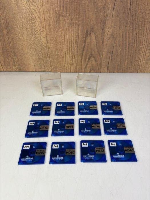 Bestmedia MiniDisc 74 min. - Diverse modellen - MiniDisc, TV, Hi-fi & Vidéo, Radios