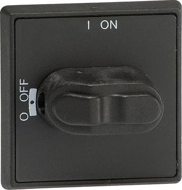 ABB IP54 Poignée Sélecteur Noire Avec Montage Snap On -, Verzenden