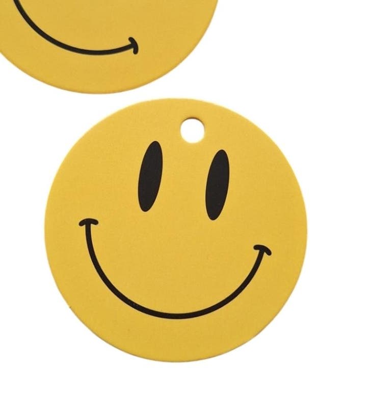 5x smiley label (Sets, Cadeaulabels, Kaarten & Labels), Diversen, Wenskaarten, Nieuw, Verzenden