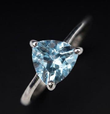 Topaas - Zilver, De Golf van de Voorzienigheid – Blauwe